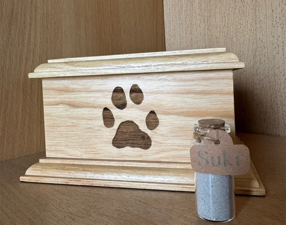 A dignified memorial from our Independent Pet Crematorium UK, specialising in Pet Cremation Cheshire