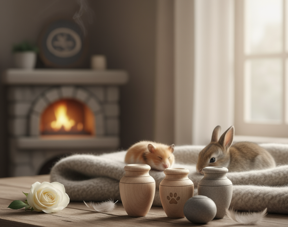 A peaceful and respectful setting for small pet cremations Orrell, providing a dignified farewell for rabbits, guinea pigs, and hamsters.
